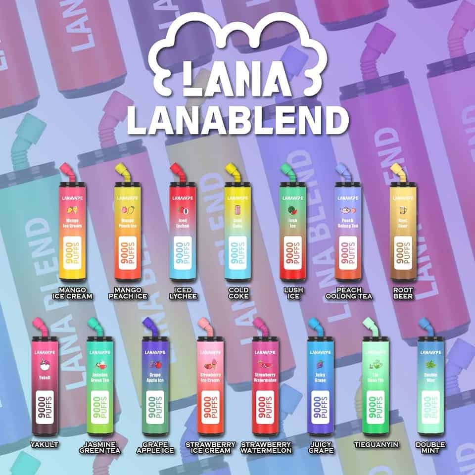 LANA BLEND 9000 PUFFS