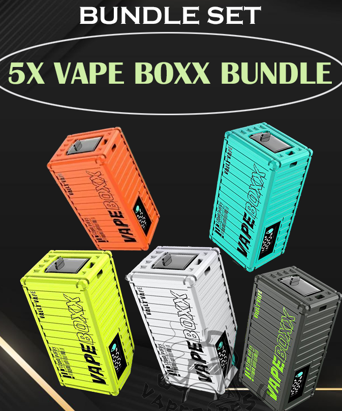 5X VAPE BOXX 12K PUFF BUNDLE